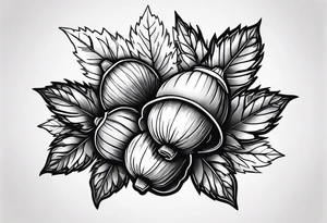 Acorn tattoo idea