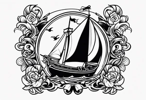 Sailor Jerry shoulder tatto tattoo idea