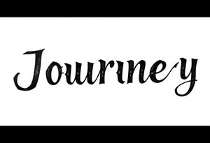Journey script tattoo idea