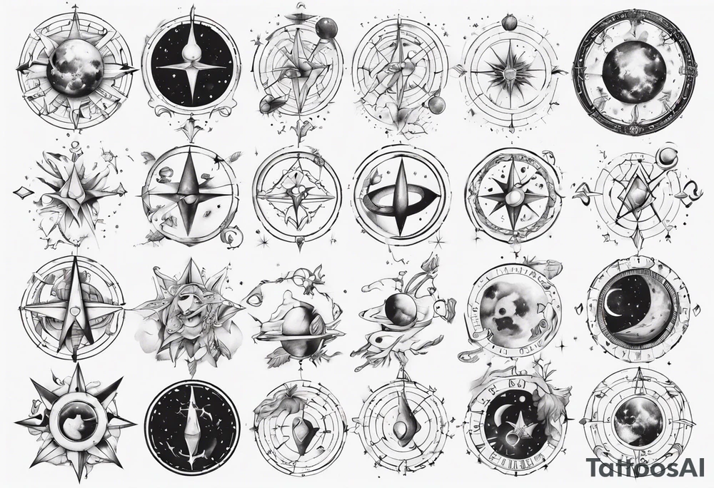 belier astrologie tattoo idea