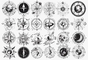 belier astrologie tattoo idea