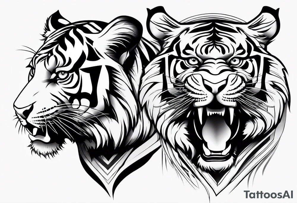 Tiger tattoo tattoo idea