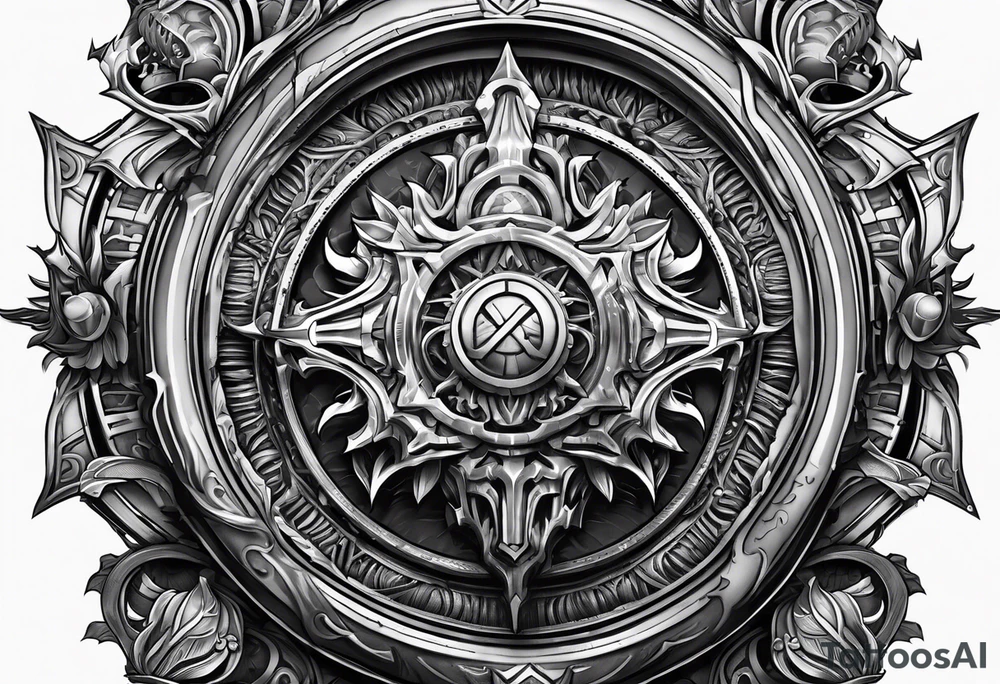 Warhammer inquisitorial seal tattoo idea