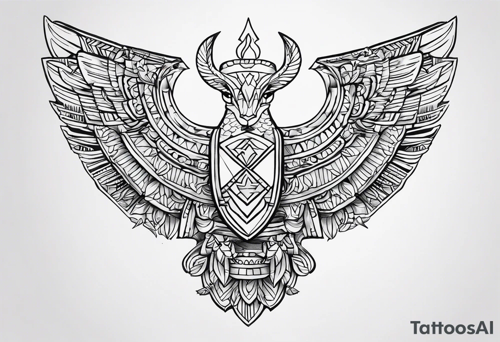 Eae Egípcia tattoo idea
