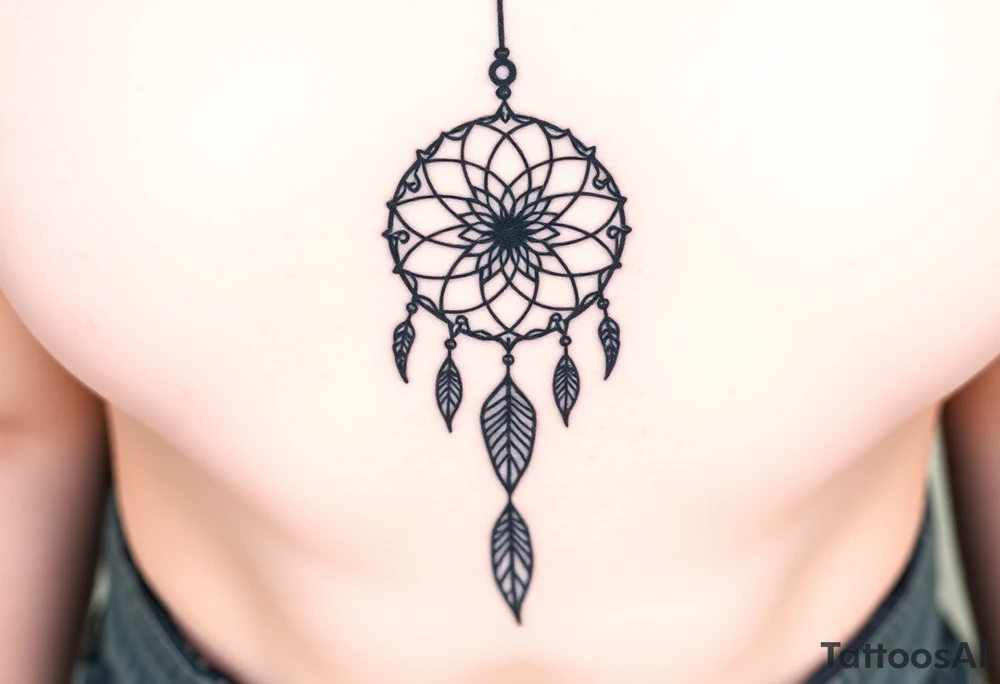 dreamcatcher tattoo idea