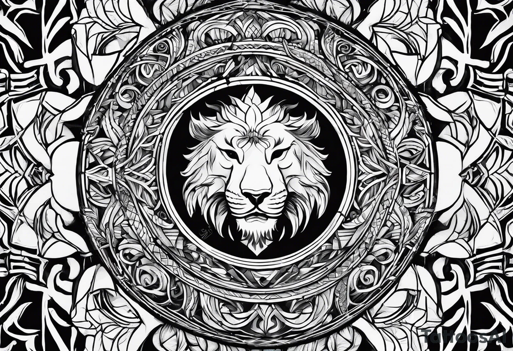 bamboo tattoo idea