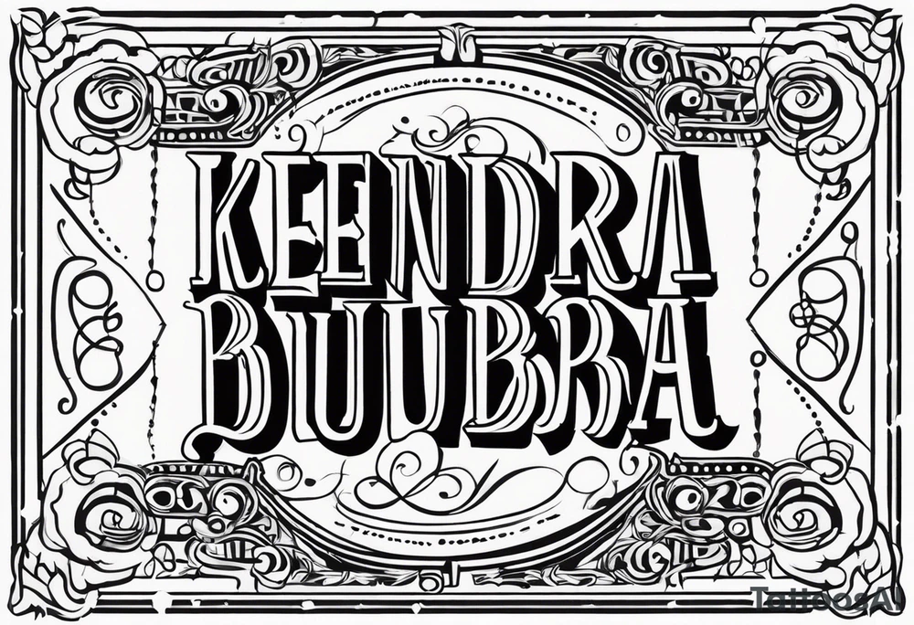 Kendra Loves Bubba, odinism tattoo idea