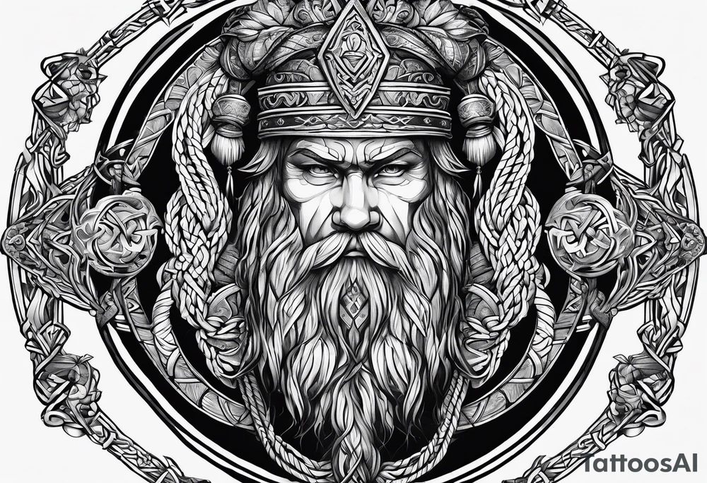 Norse rope tattoo idea