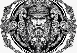 Norse rope tattoo idea