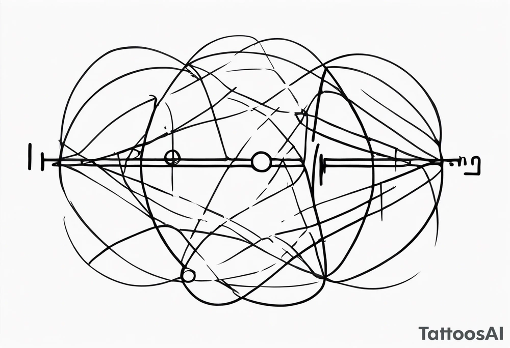 Healing is not linear with dopamine chemical structure tattoo idea