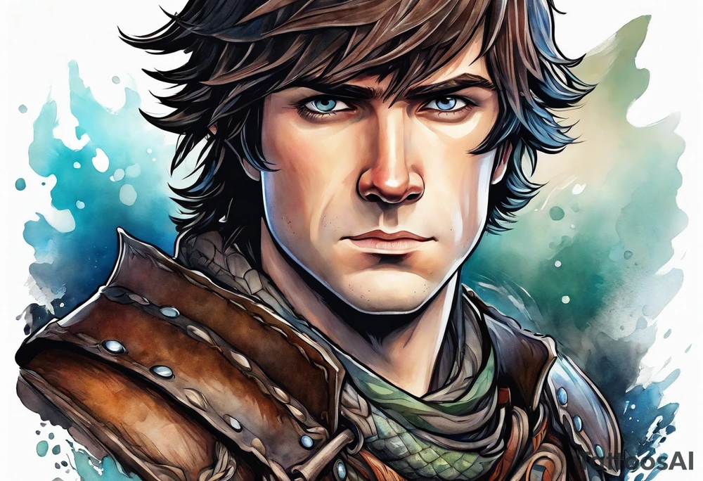 Hiccup Haddock tattoo idea