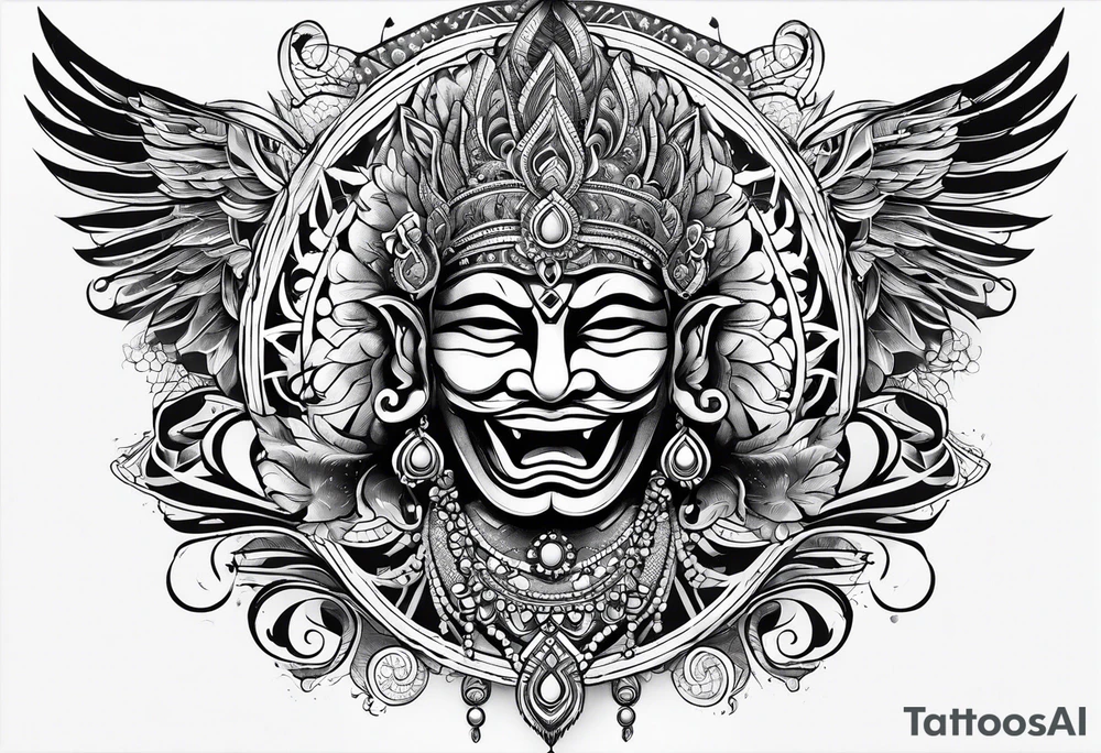 Mani wata tattoo idea