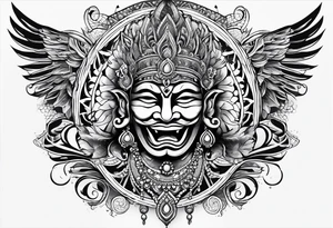 Mani wata tattoo idea