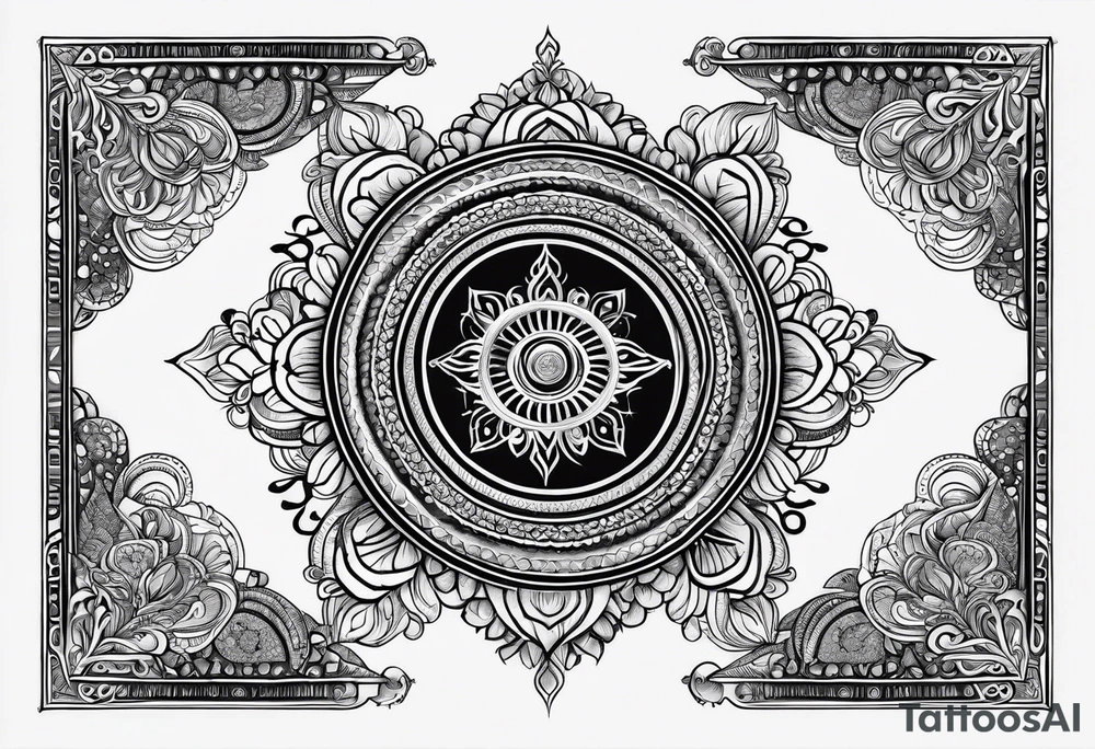 Guru granth sahib book tattoo idea