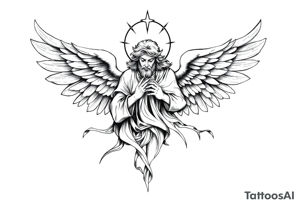 Biblical, Christianity, Archangel, Hebrew tattoo idea