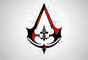 New Orleans assassins creed symbol tattoo idea