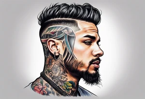 stitches, band tattoo idea