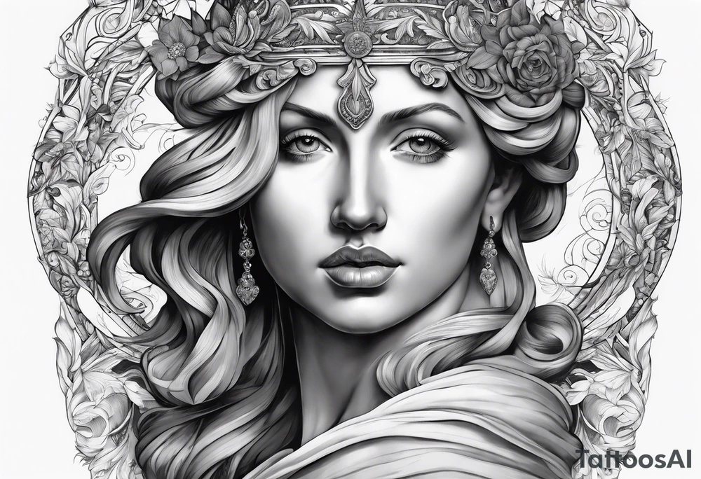 esculture of Bernini tattoo idea