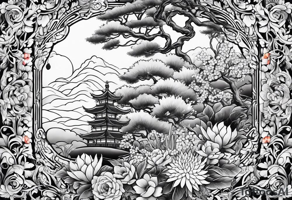 Garden related tattoo idea