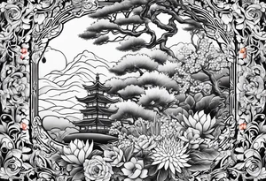 Garden related tattoo idea