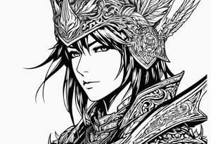Final Fantasy XIV Warrior tattoo idea