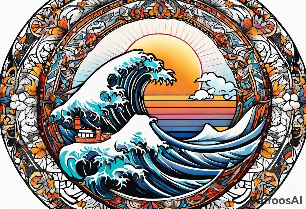 sunlight tattoo idea