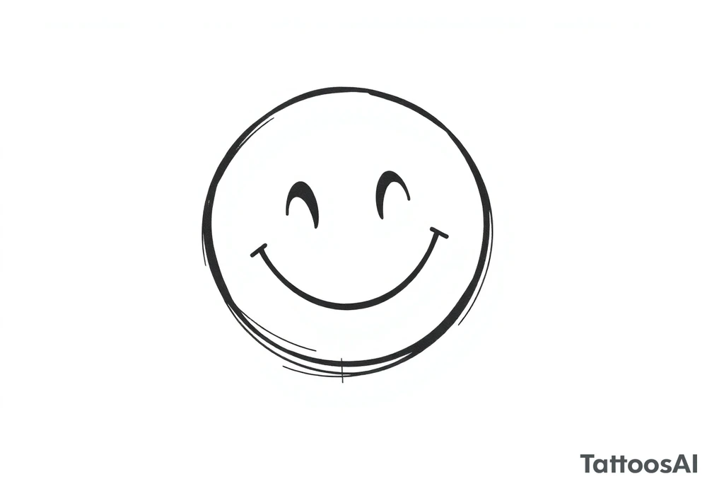 Techno music, Smiley face tattoo idea