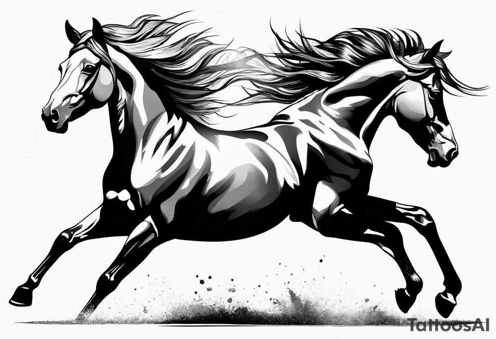 horse tattoo idea
