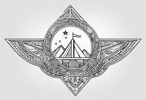 São Tomé e Príncipe 🇸🇹 tattoo idea