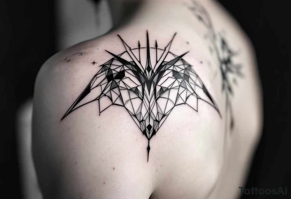 A tattoo that gives off fashion, and streetwear with inso. from Virgil Abloom as a Designer tattoo idea