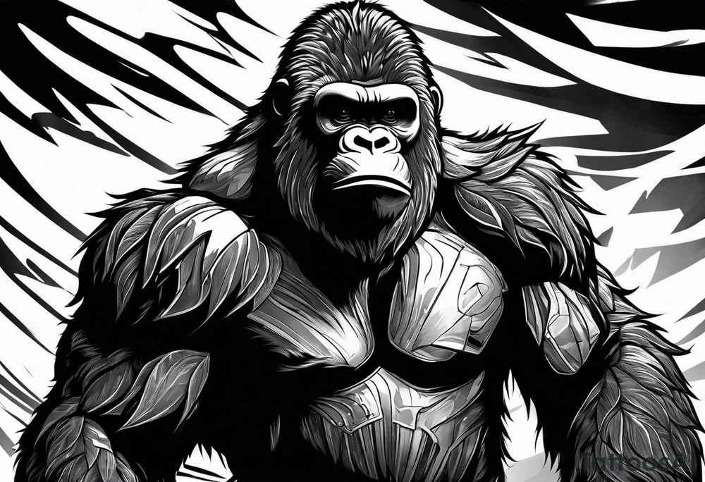 King kong tattoo idea