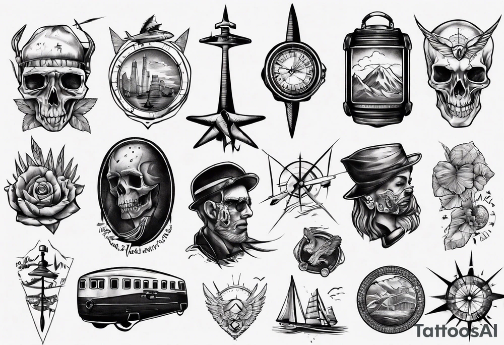 Travel tattoo idea