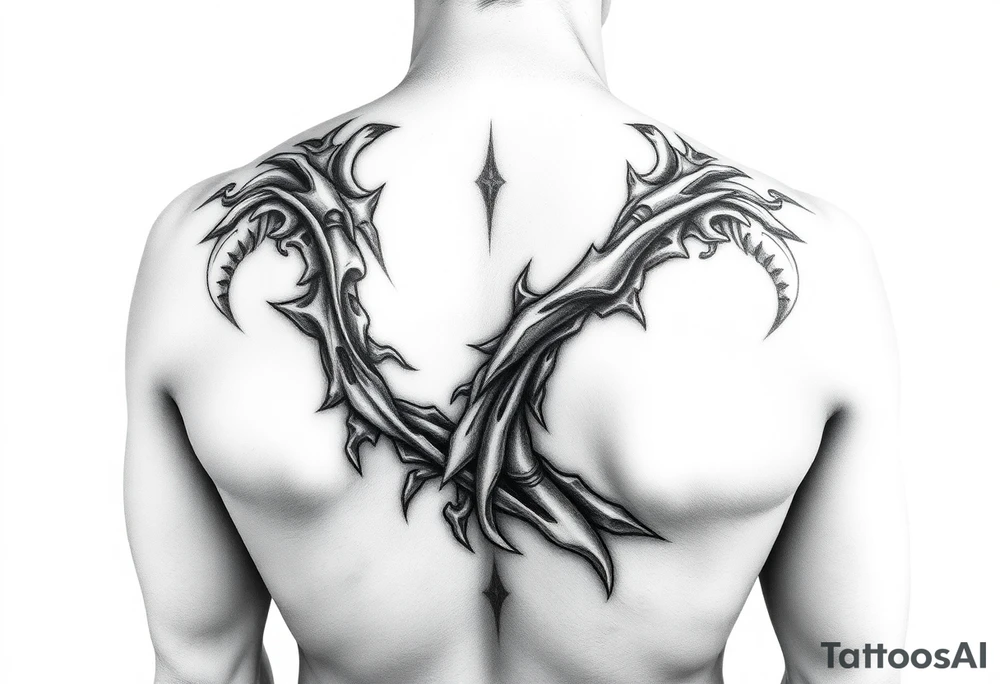 Hidden dick tattoo idea