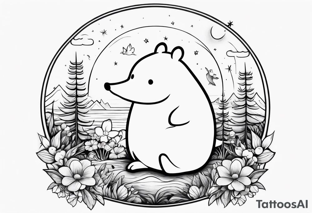 Moomin tattoo idea
