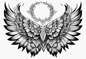 wings tattoo idea