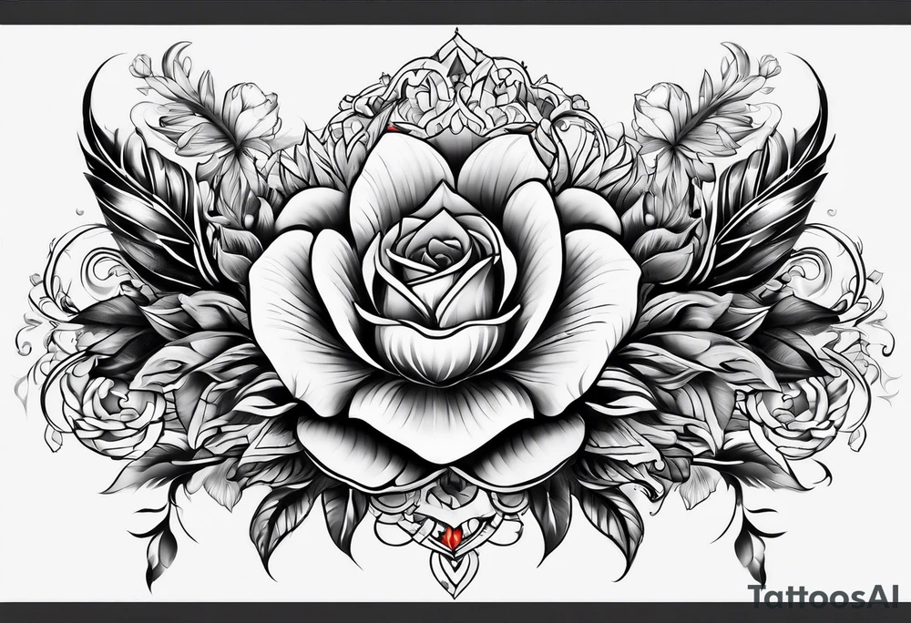 spine tattoo idea