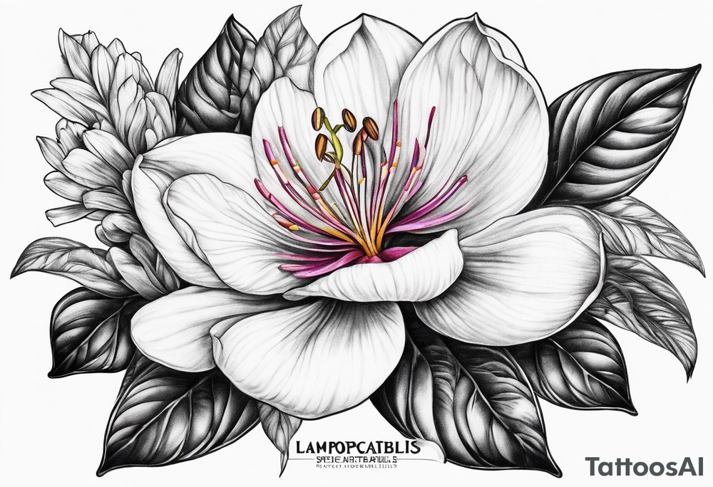 Lamprocapnos spectabilis tattoo idea