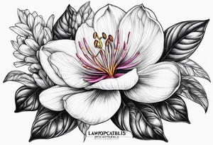Lamprocapnos spectabilis tattoo idea