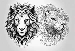 chimera tattoo idea