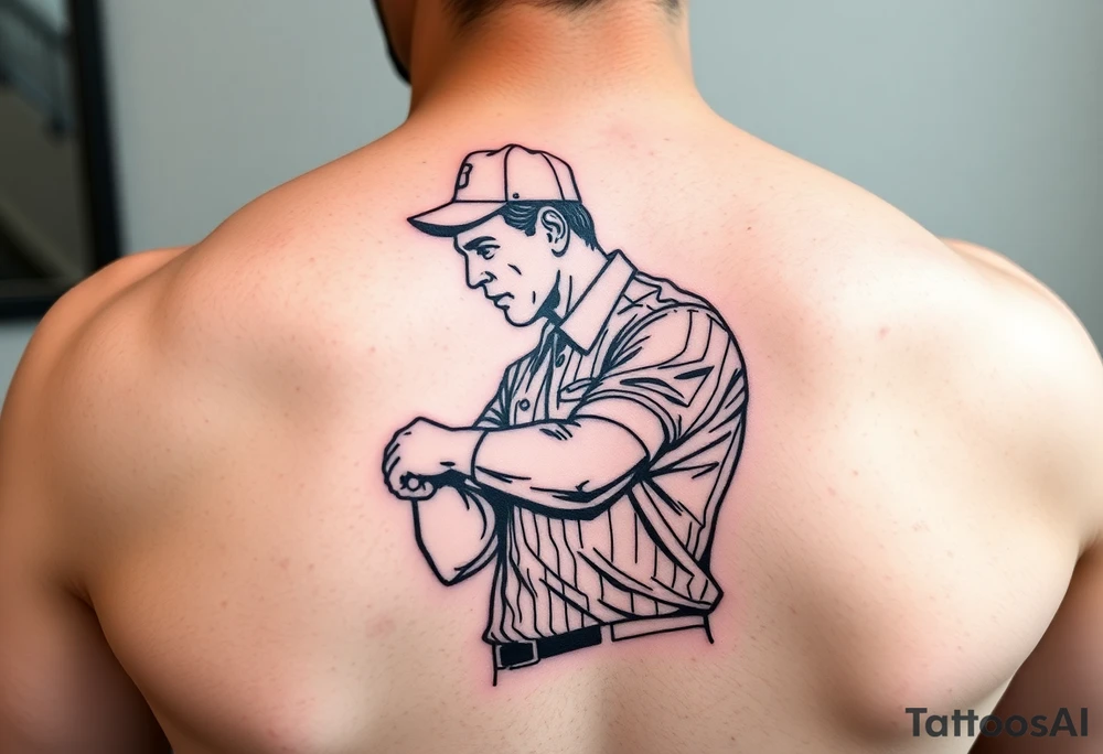 Culinary chef 
Baseball umpire tattoo idea