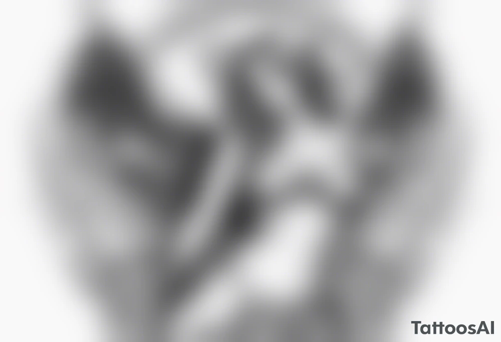 angel in hot underwear tattoo idea