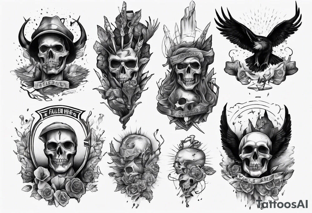 Fallen Heroes tattoo idea