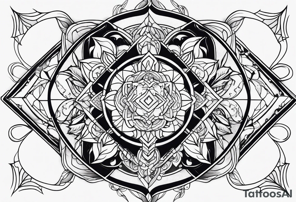 Survival love tattoo idea