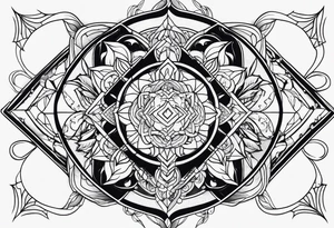 Survival love tattoo idea