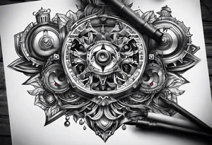 Mechanical engineer tattoo idea