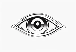 WINKING EYE EMOJI tattoo idea