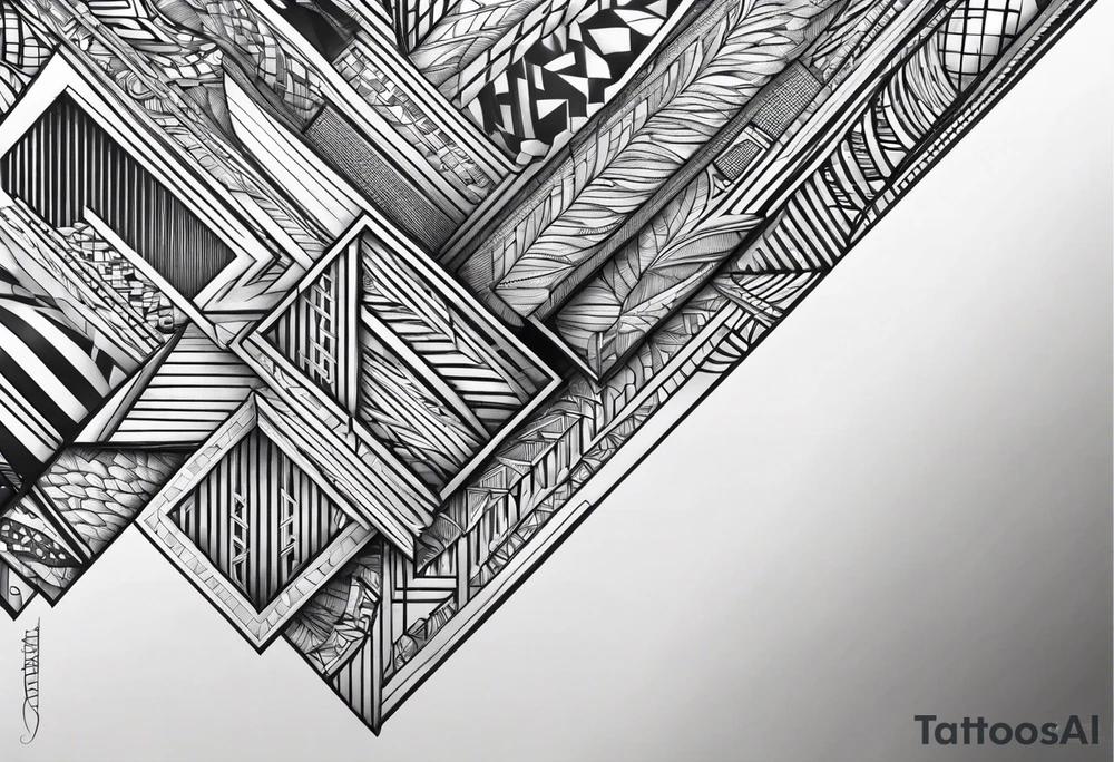words spinabenz going diagonal tattoo idea