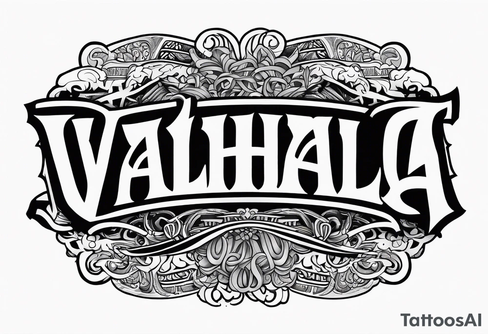 Valhalla tattoo idea