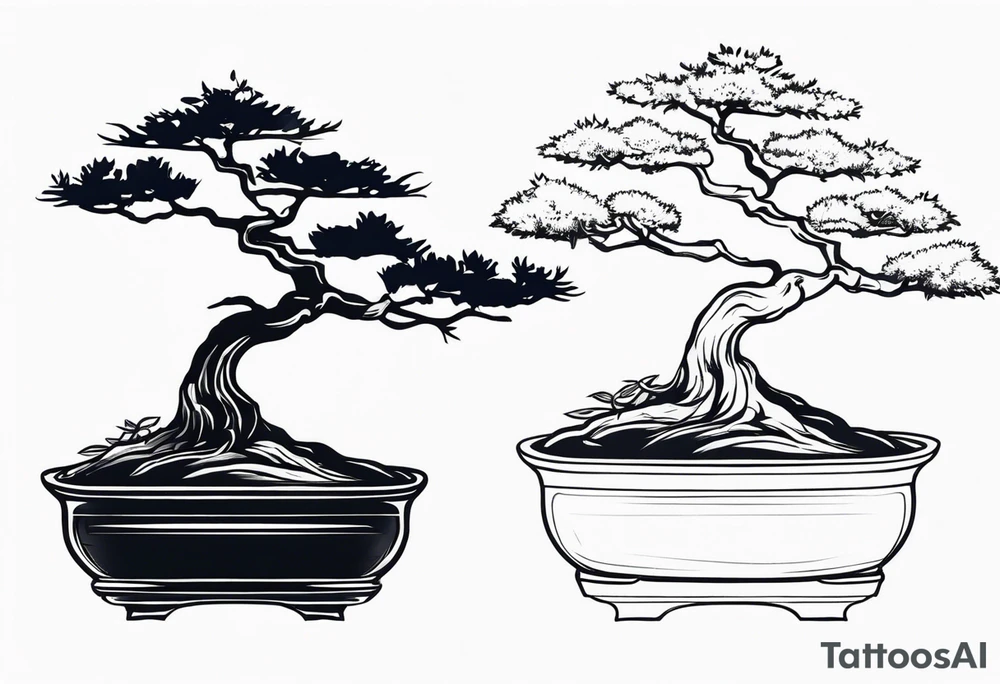 bonsai tattoo idea