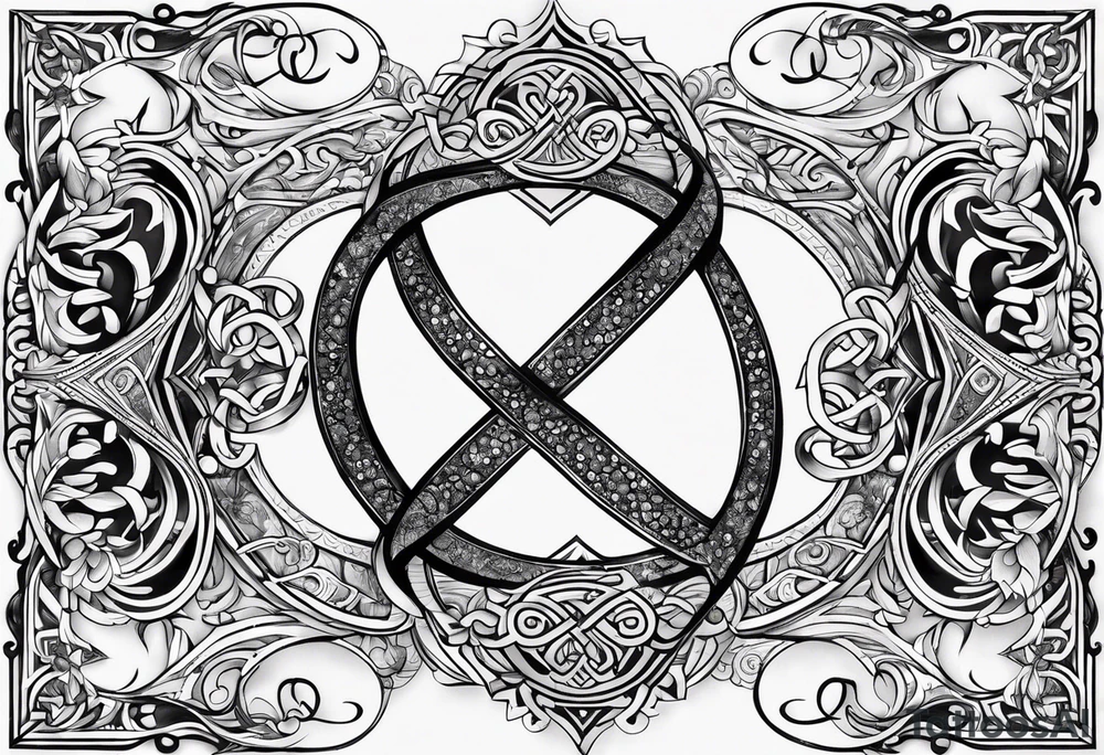 An infinity symbol with Proverbs 10:22 centered underneath. tattoo idea An infinity symbol with Proverbs 10:22 centered underneath. tattoo idea